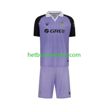 Real Betis Voetbalshirts Doelman Retro Kind Thuis 2025-26